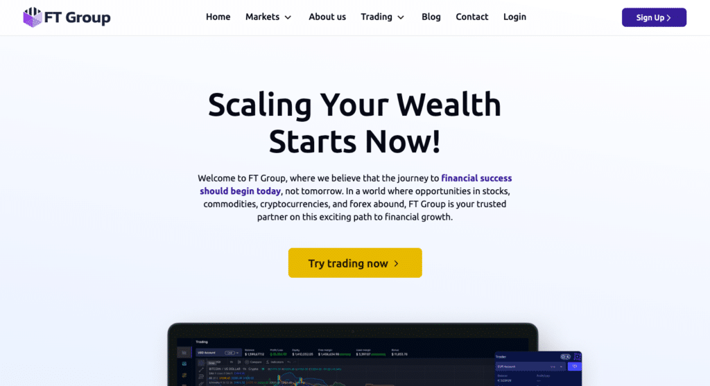 FT Group trading platform